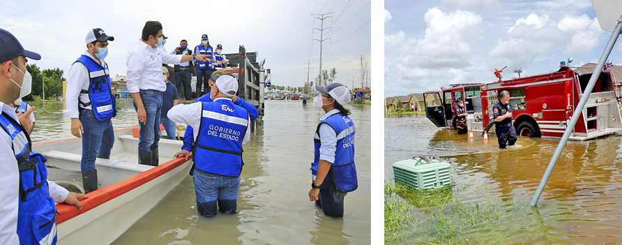 Covid y Hanna agobian al Valle y a Reynosa