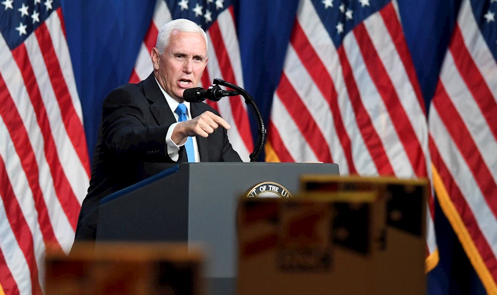 Empezó la tercera noche de convención republicana, con el vicepresidente Pence