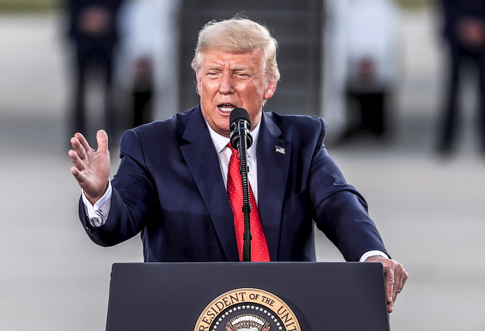 Trump responde a Michelle Obama que sin su marido él no sería presidente