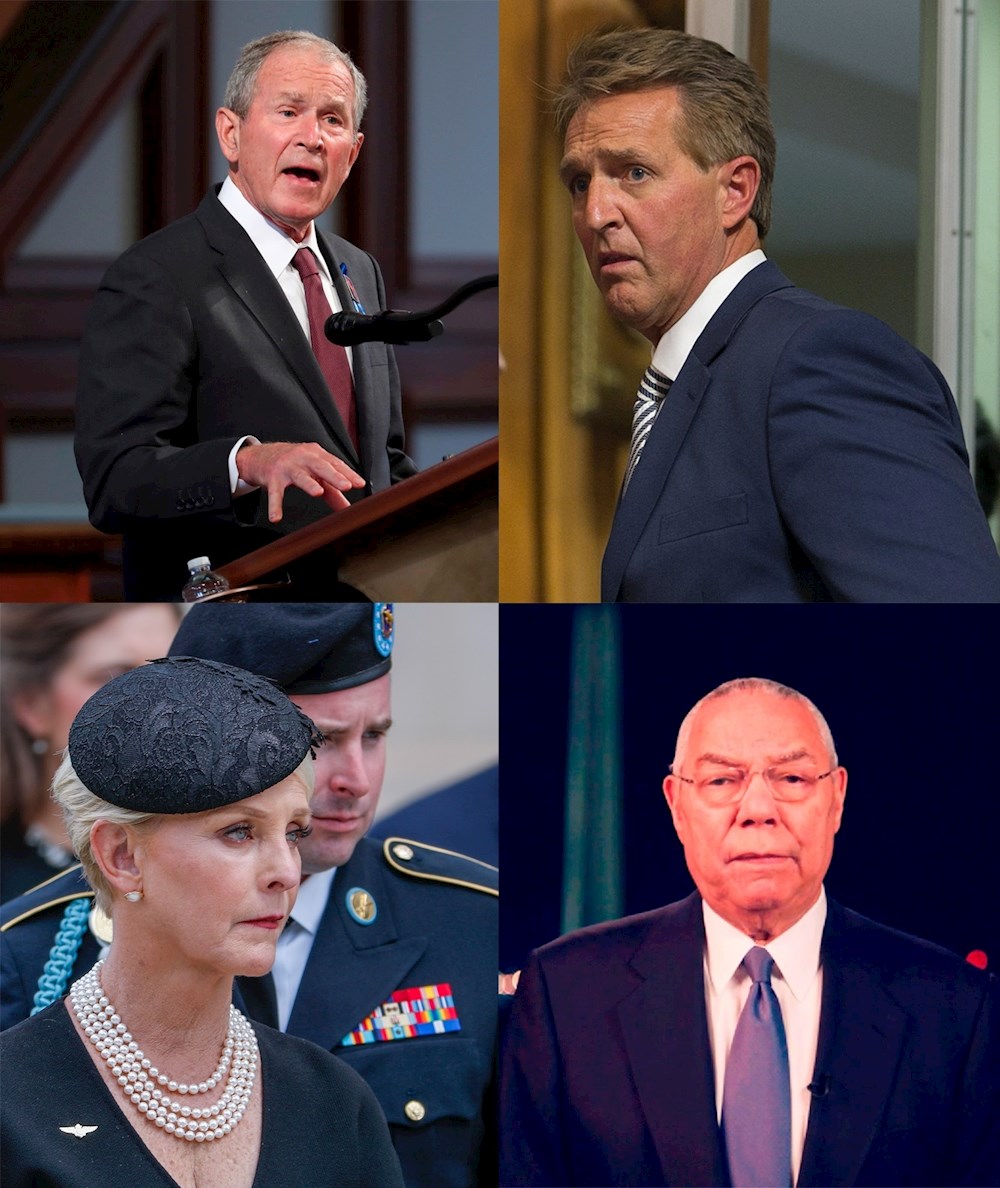 La convención de Trump y su familia