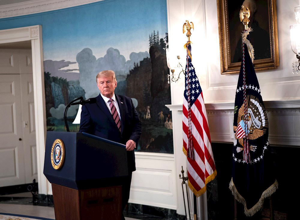 Trump defiende como “apropiada” su decisión de minimizar la gravedad de Covid