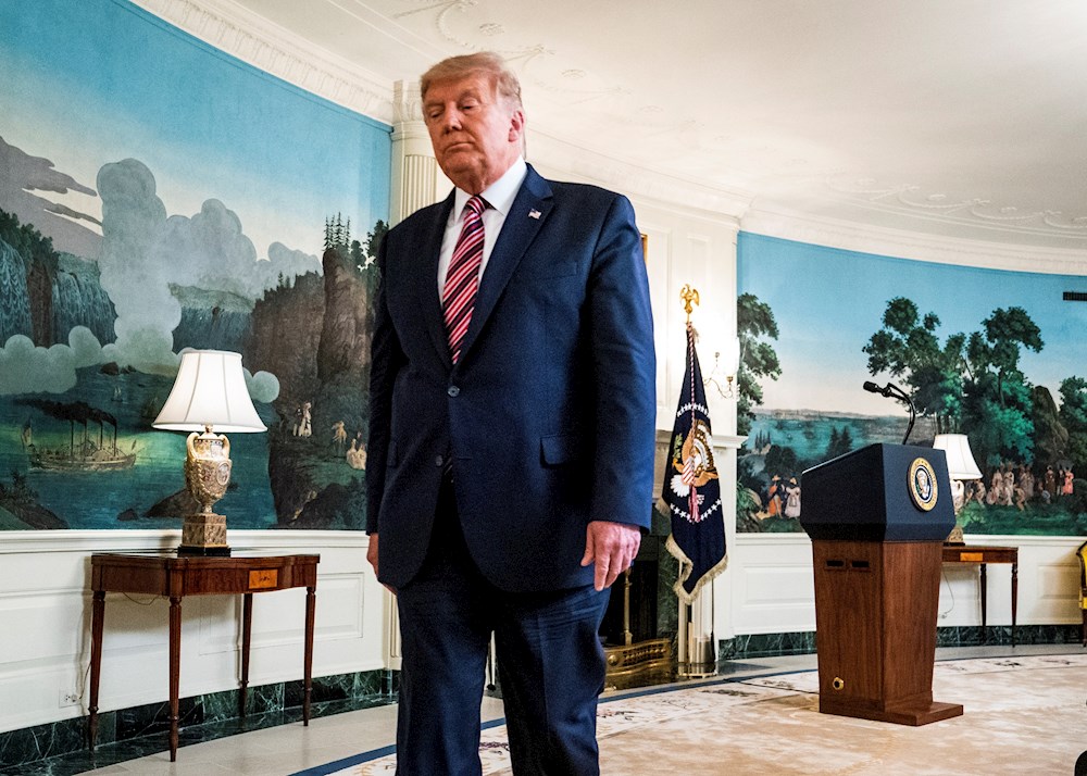 Trump se salta la normativa de Nevada contra la COVID-19 y pide que el estado reabra