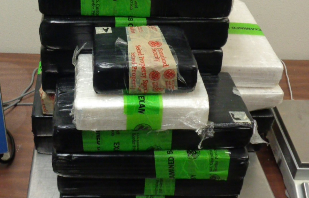 Interceptan casi $3.5 Millones en narcóticos en el puente internacional de Hidalgo