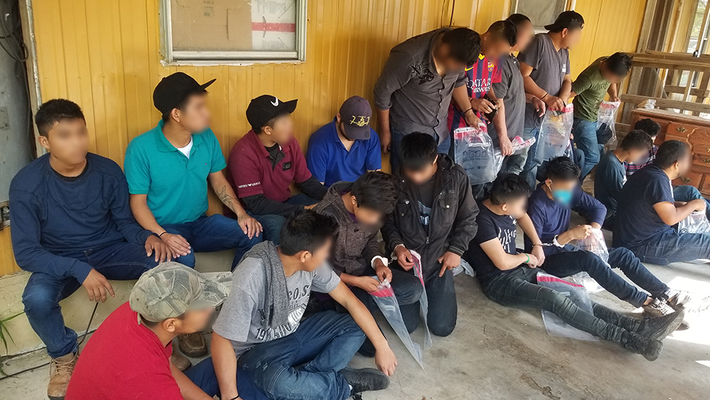 60 indocumentados detenidos en varias operaciones