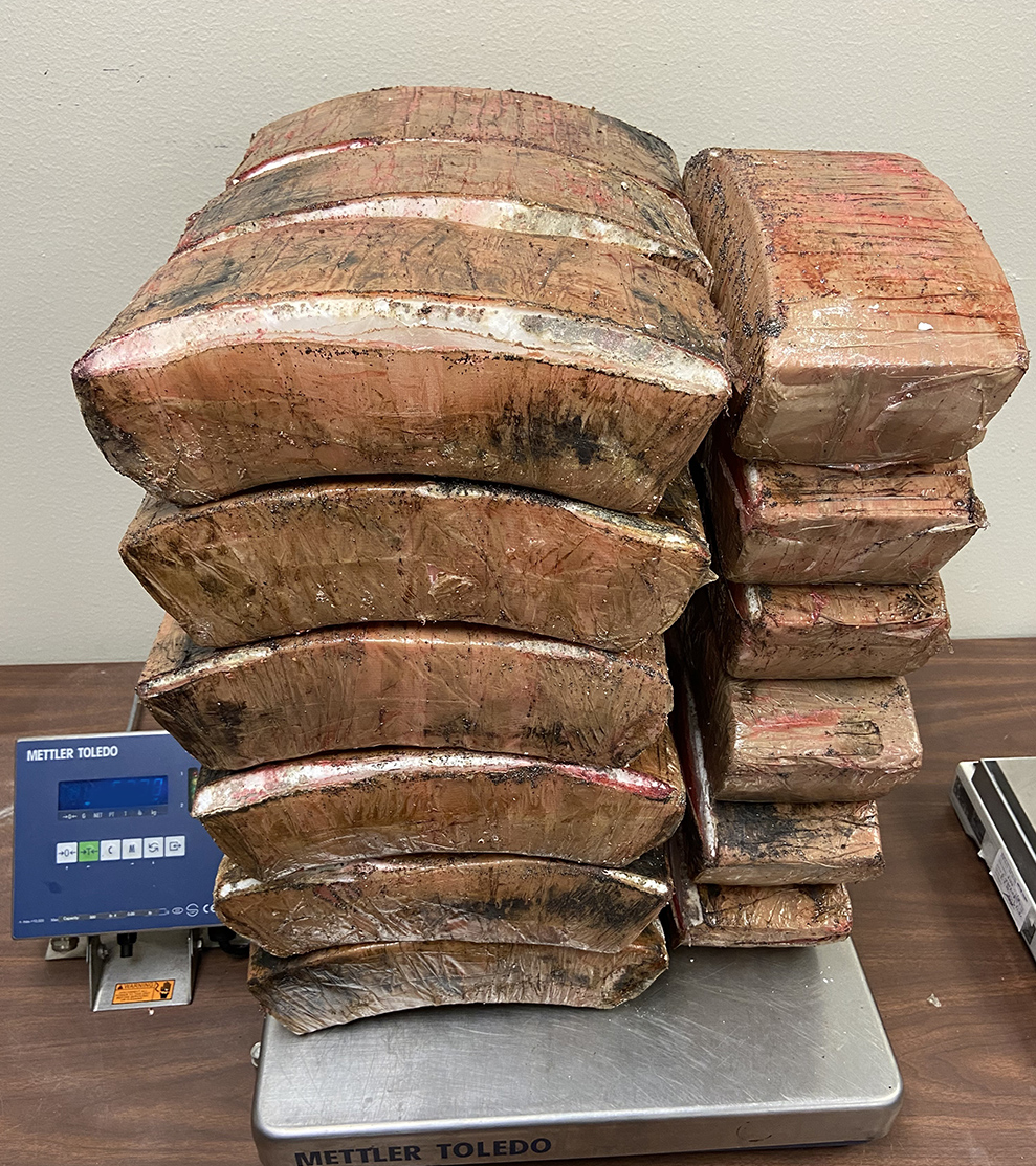 Arrestan a hombre con metanfetamina por  $2.5 Millones en puente internacional de Hidalgo