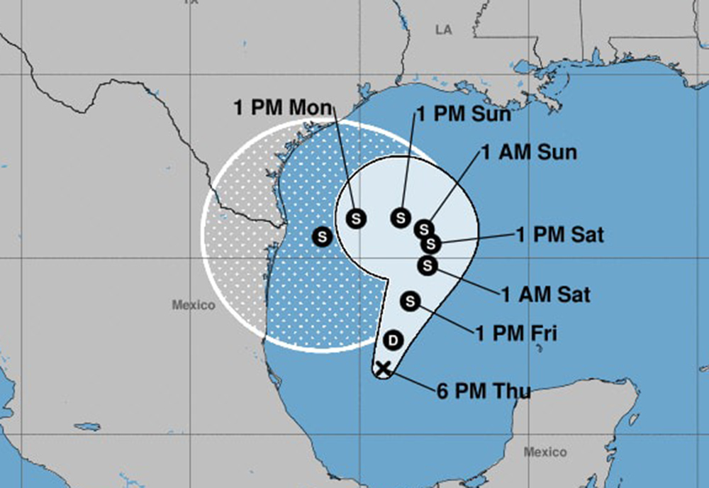 Lluvias por tormenta tropical 22 en la costa y la frontera a partir del domingo