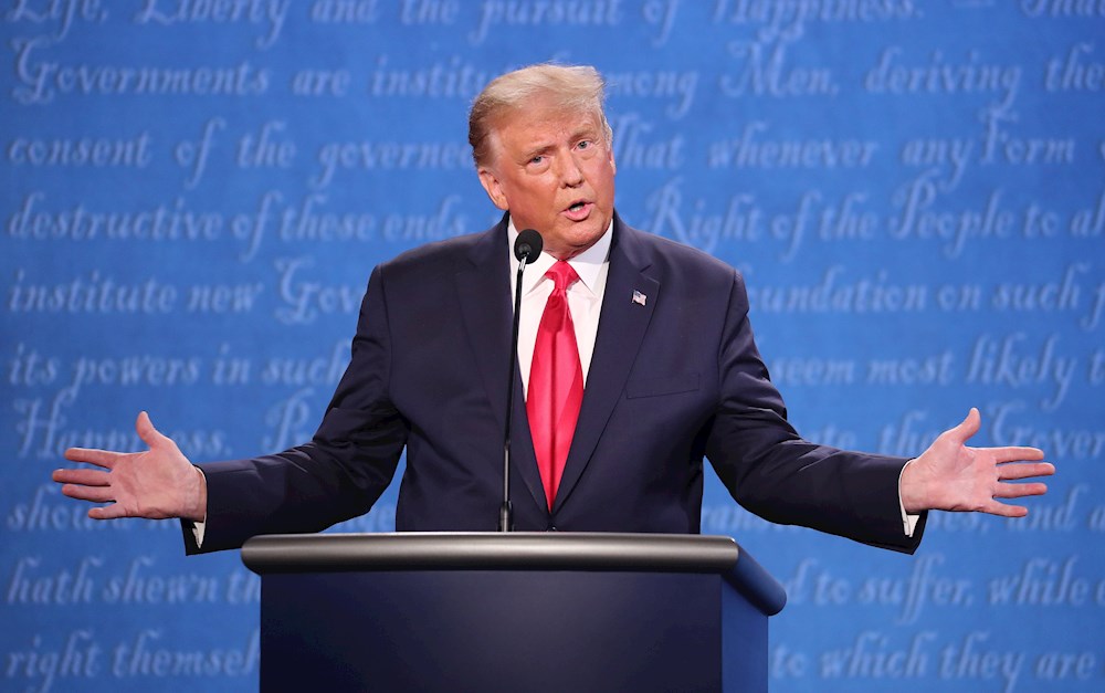 Trump dice que se presentó a presidente en 2016 porque Biden lo hizo “mal”