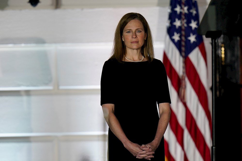 Amy Coney Barrett jura como la jueza número 103 de la Corte Suprema