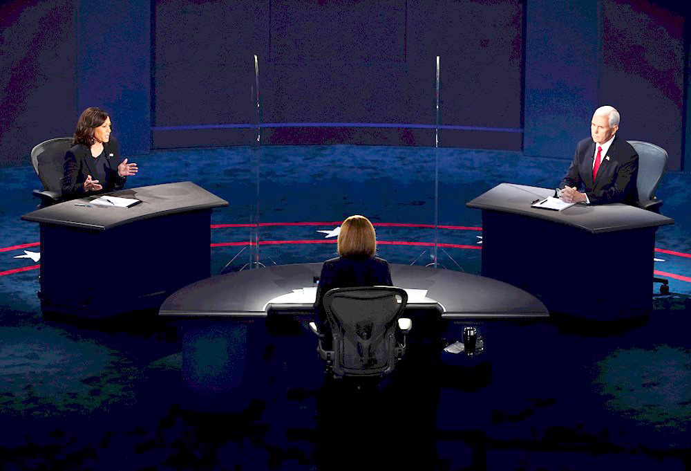 Harris y Pence chocan por una vacuna contra la COVID-19 aprobada por Trump