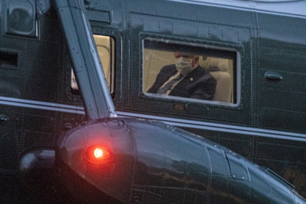 Trump sale del hospital tras un ingreso de tres días por COVID-19