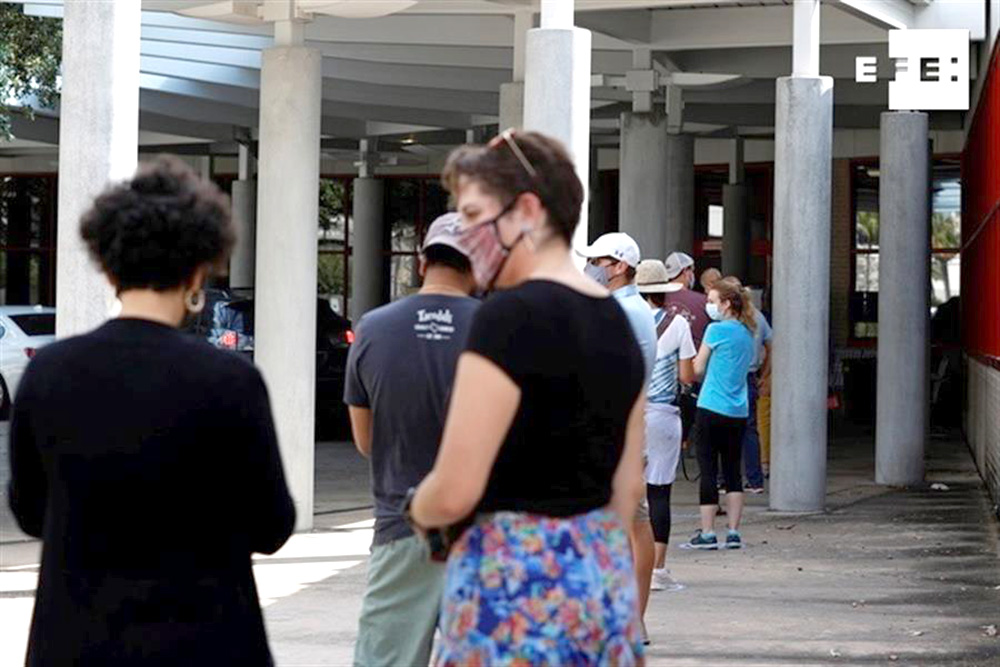 Condados de Texas baten récords de participación en votación anticipada