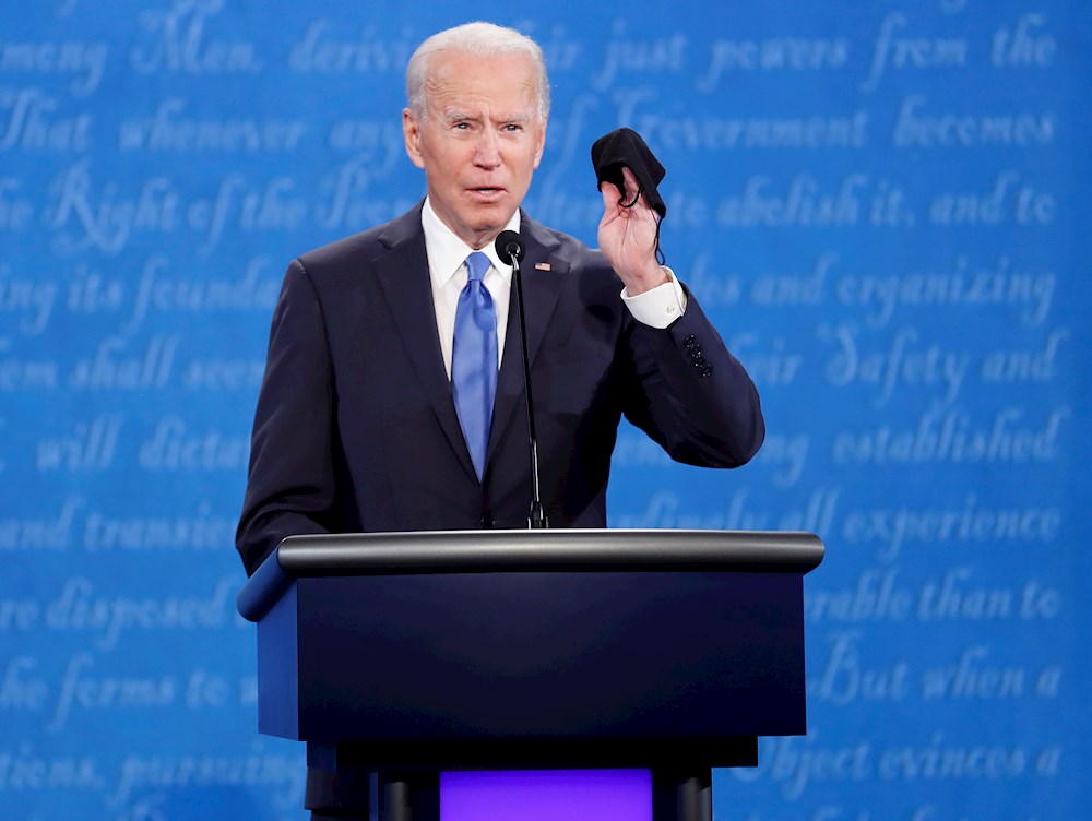 Biden advierte que “morirá más gente” por covid-19 si Trump no coopera con él