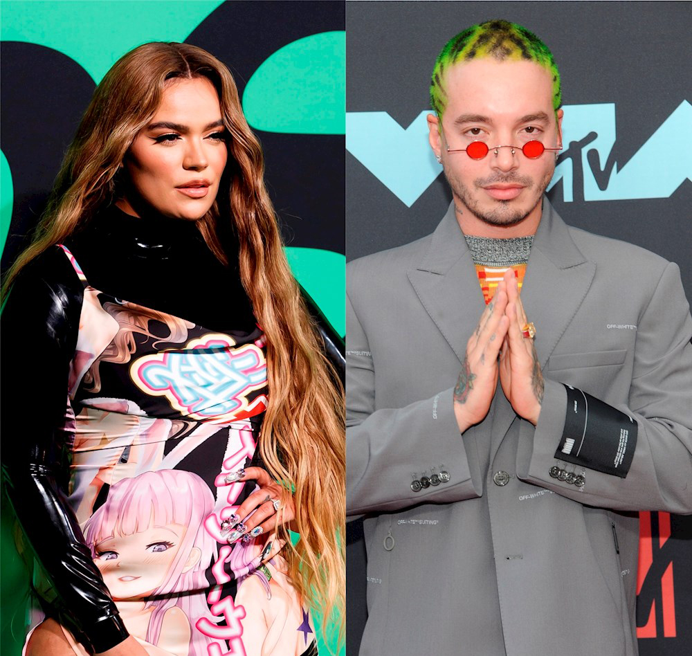 Karol G y J Balvin se reconcilian con los Latin Grammy