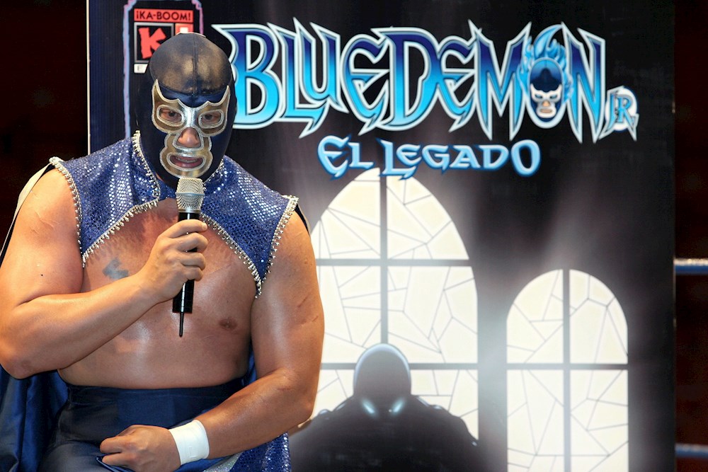 Blue Demon Jr. y Disney+ buscan darle “un giro ‘latinx'” a los superhéroes