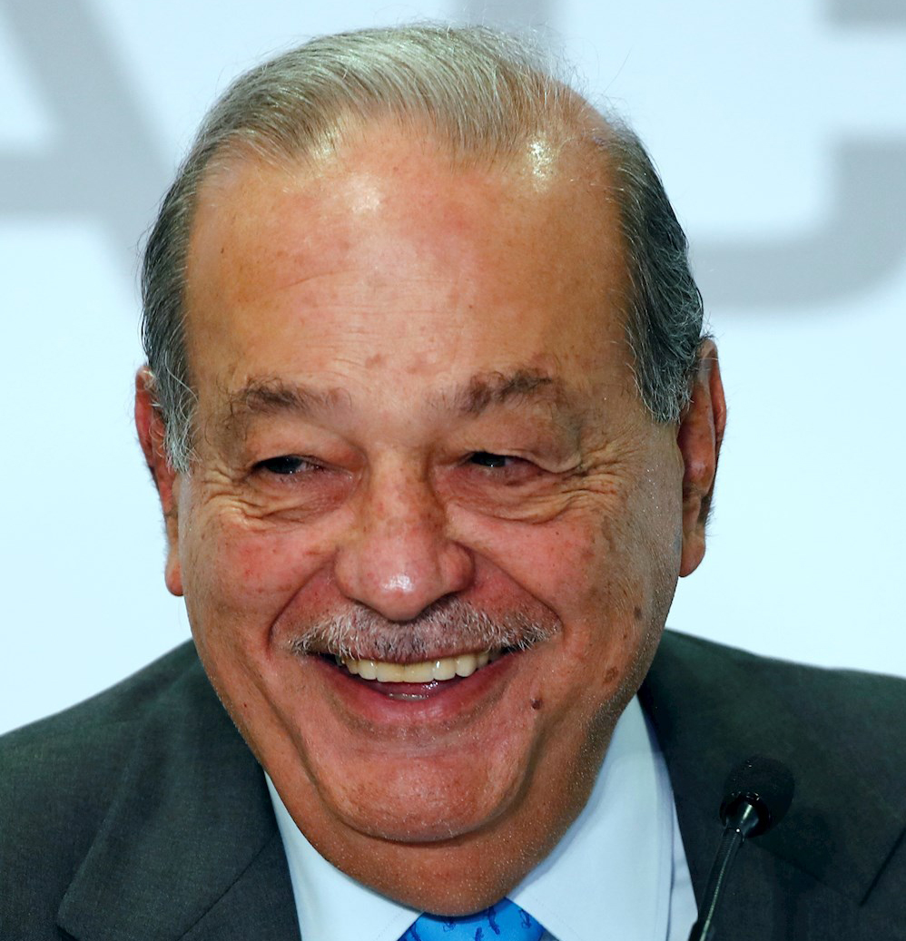 Magnate mexicano Carlos Slim, de 80 años, padece covid con “síntomas menores”