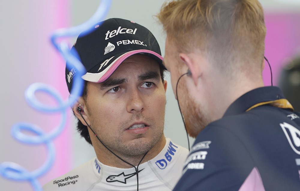 Checo” Pérez: “Espero que oigamos el himno nacional mexicano muchas veces
