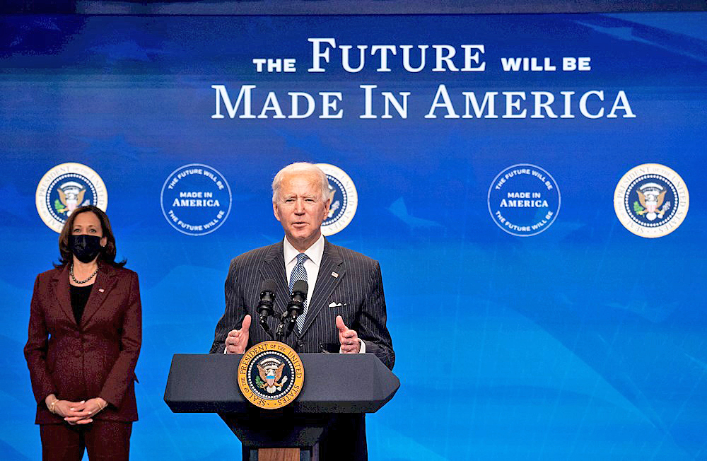 Negocia Biden paquete de estímulo