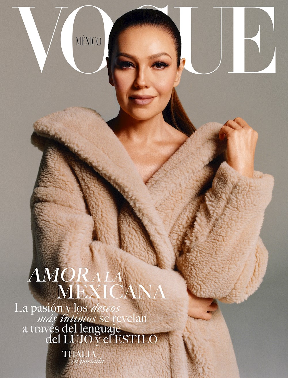 Thalía, incombustible, cumple con su sueño de protagonizar portada de Vogue