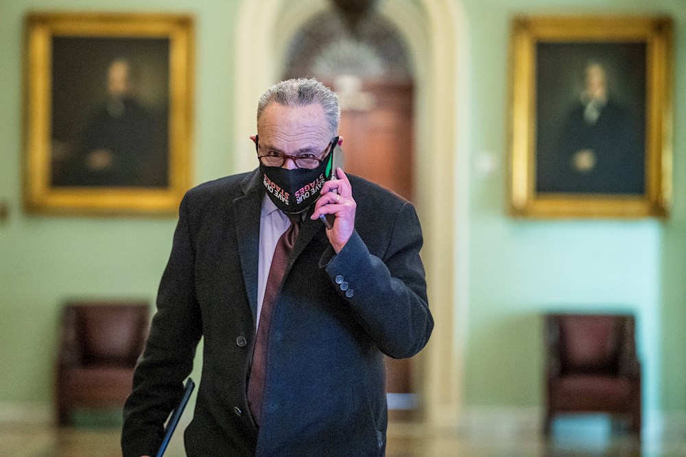 Los demócratas enviarán el lunes al Senado cargo para “impeachment ” a Trump