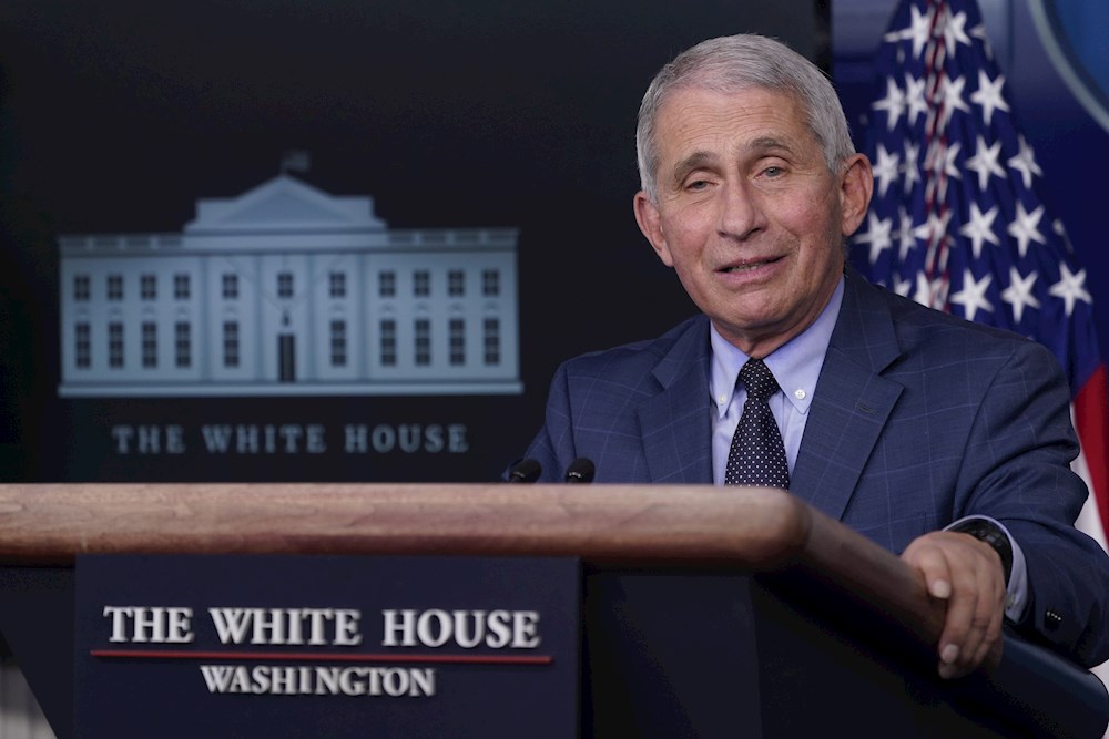 Anthony Fauci: En abril todas las personas podrán vacunarse