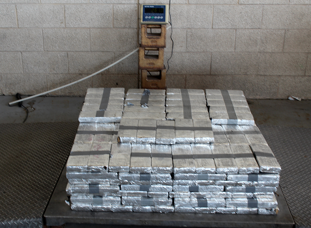 Incautan 11.5 millones de dólares en Metanfetamina en puente Pharr