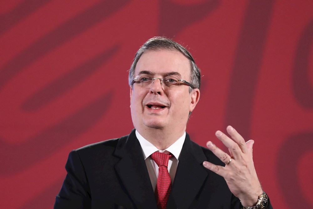 Canciller mexicano aplaude ante Blinken el plan migratorio de Biden en EE.UU.