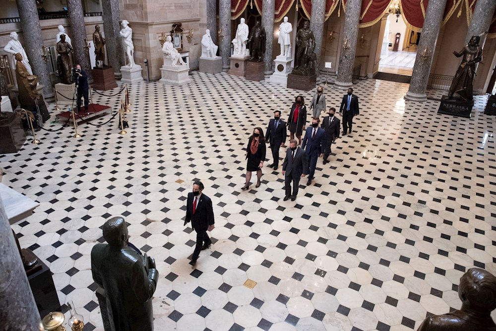 Comienza el juicio político a Trump por el asalto al Capitolio
