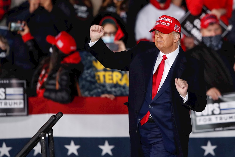 Trump aplaude su absolución y avisa de que su movimiento “acaba de empezar”