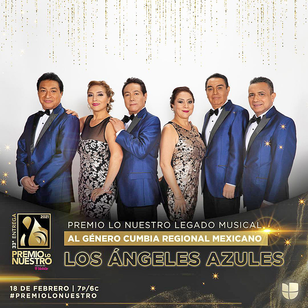 Los Ángeles Azules recibirán el premio Lo Nuestro, legado musical al género cumbia regional maxicano