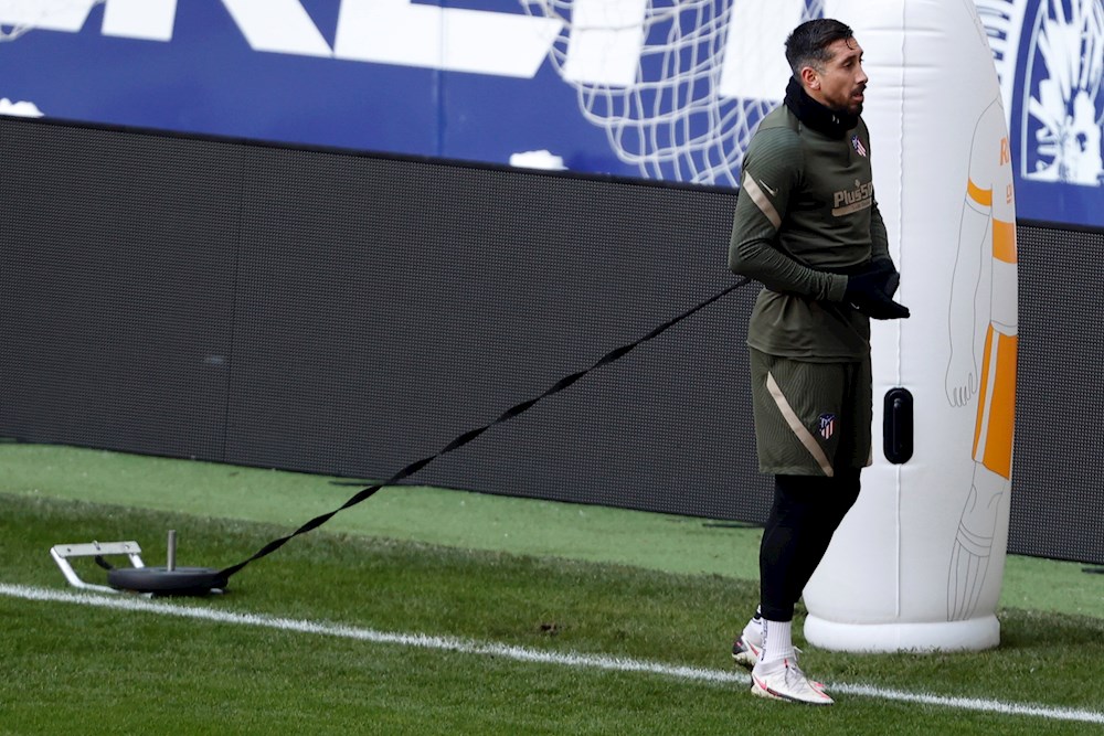 El Atlético recupera a Héctor Herrera, el último afectado por el coronavirus