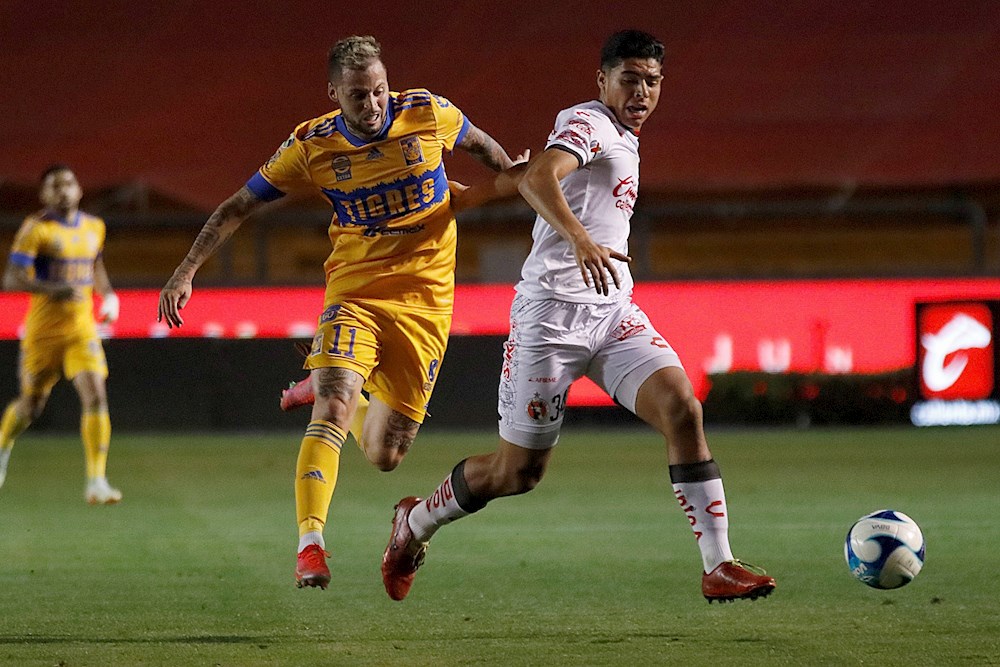 El uruguayo Nicolás López lidera a los Tigres en triunfo sobre el Tijuana