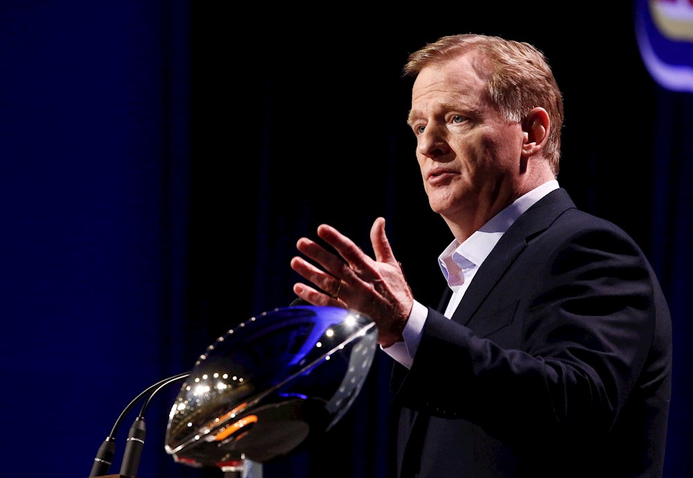 Roger Goodell define a Tom Brady como “el mejor” en la historia de la NFL