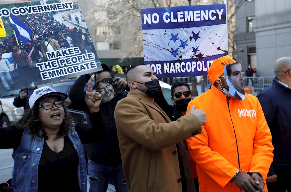 Hermano de presidente hondureño condenado a cadena perpetua por narcotráfico