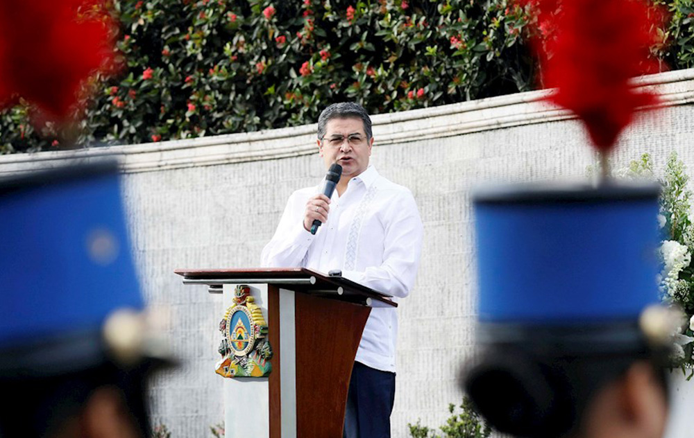 Comienza juicio que implica al presidente de Honduras en tráfico de drogas