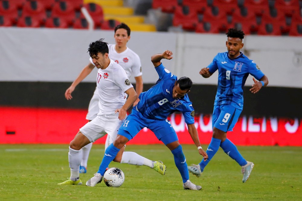 Con gol de Maldonado, Honduras empata 1-1 con Canadá y gana el grupo B