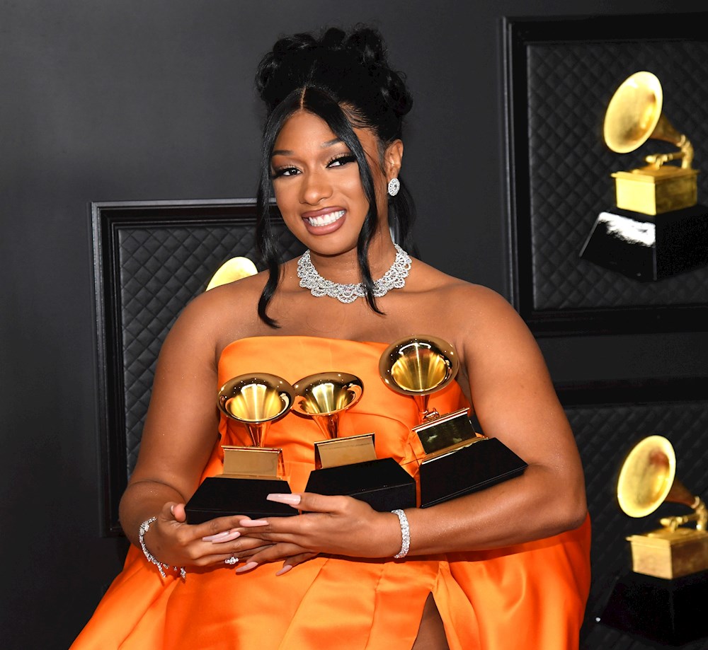 Megan Thee Stallion se lleva el Grammy a mejor nuevo artista