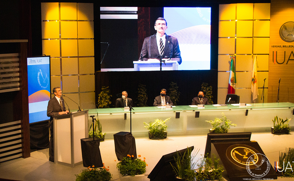 Mi gobierno continuará otorgando todo el respaldo a la UAT: Gobernador