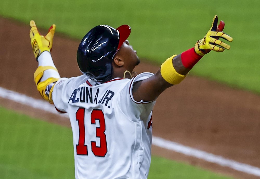 5-0. Ante los Cachorros, Acuña jonronea y le da movilidad a la pizarra de los Bravos