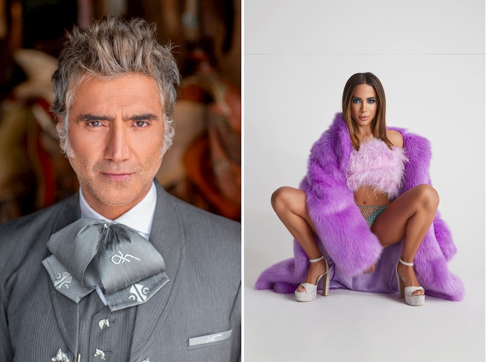 Alejandro Fernández y Anitta dan positivo a prueba de covid en los Latin AMAs