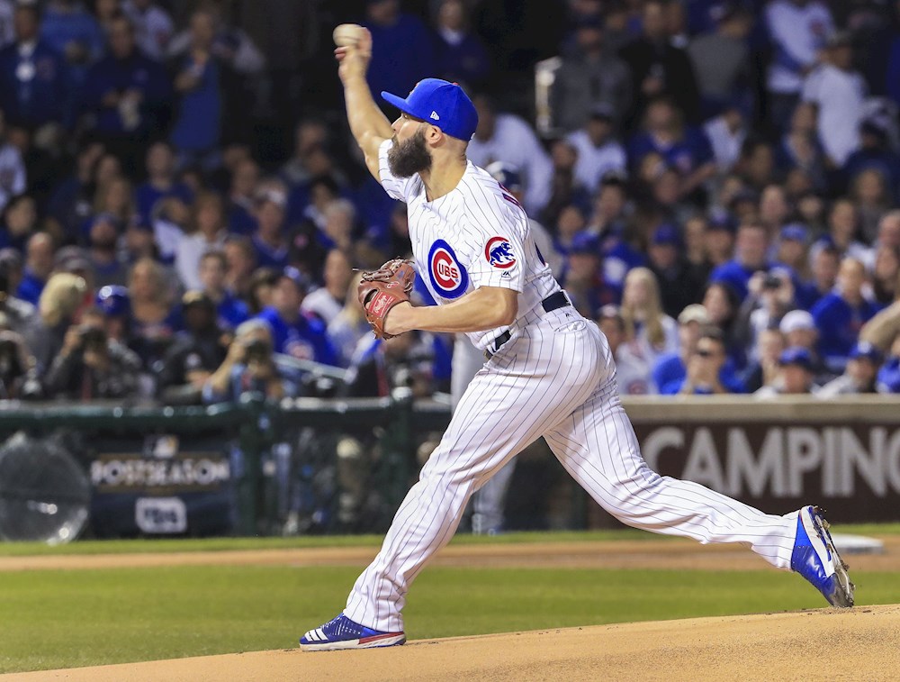 Jake Arrieta silencia a la artillería de los Mets y se apunta el triunfo de los Cachorros