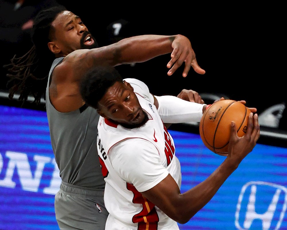Bam Adebayo resurge y los Heat vencen a los Nets, que pierden a Durant