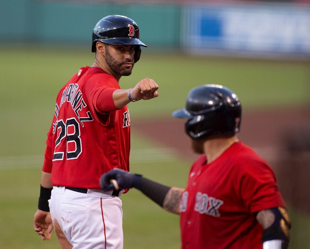 14-9. Martínez pega tres jonrones y Devers, dos, para los Medias Rojas