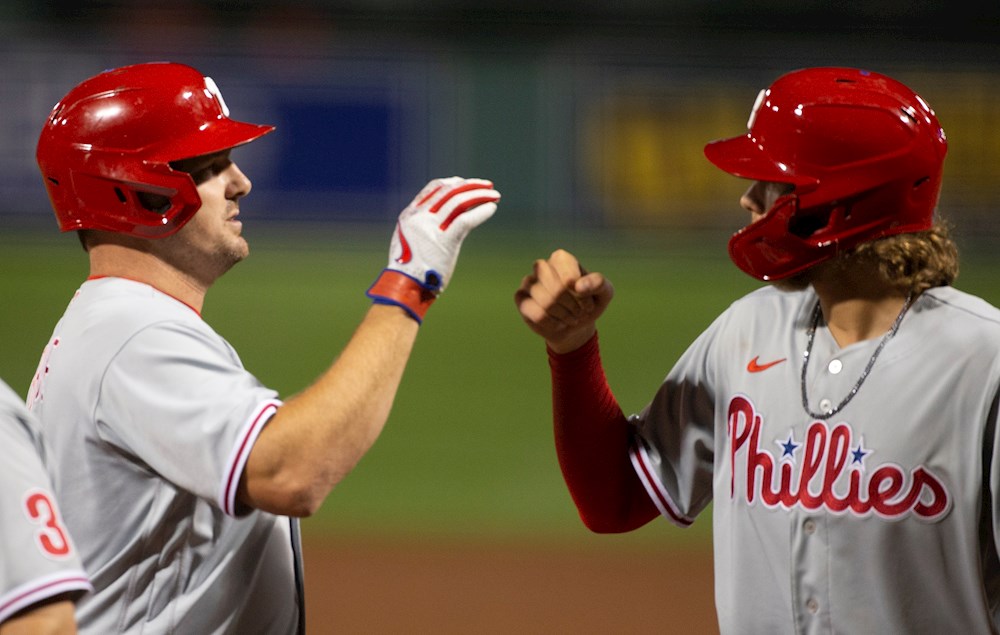 8-2. Ante los Mets, Realmuto y Bohm pegan jonrones de dos carreras para los Filis