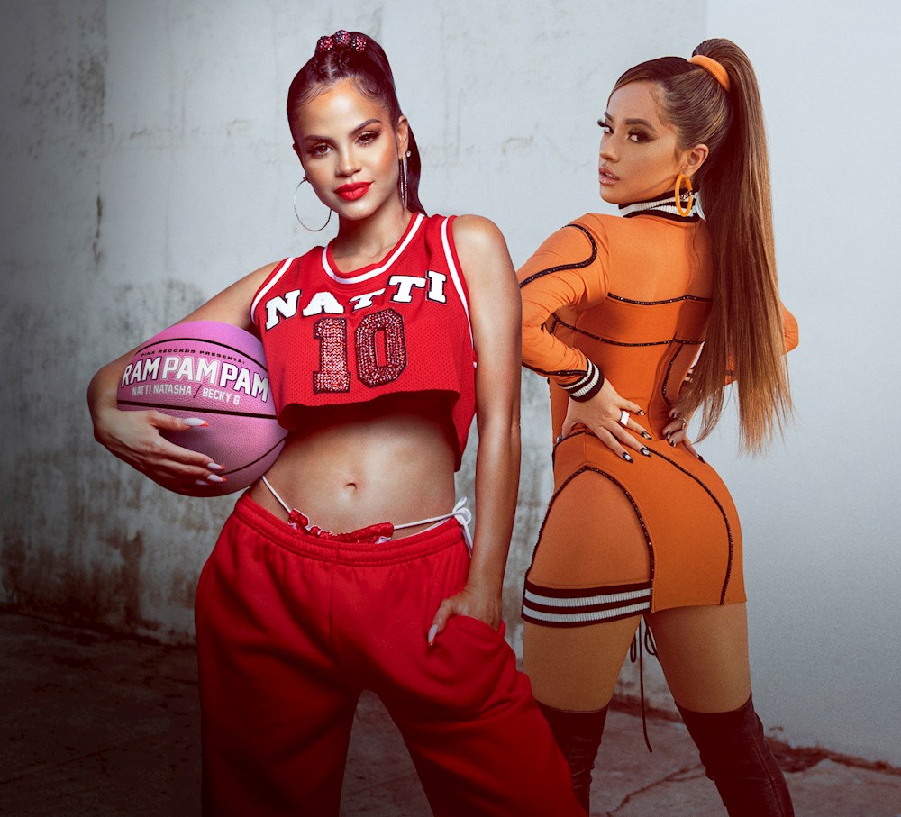 Natti Natasha y Becky G buscan repetir el éxito de “Sin Pijama”