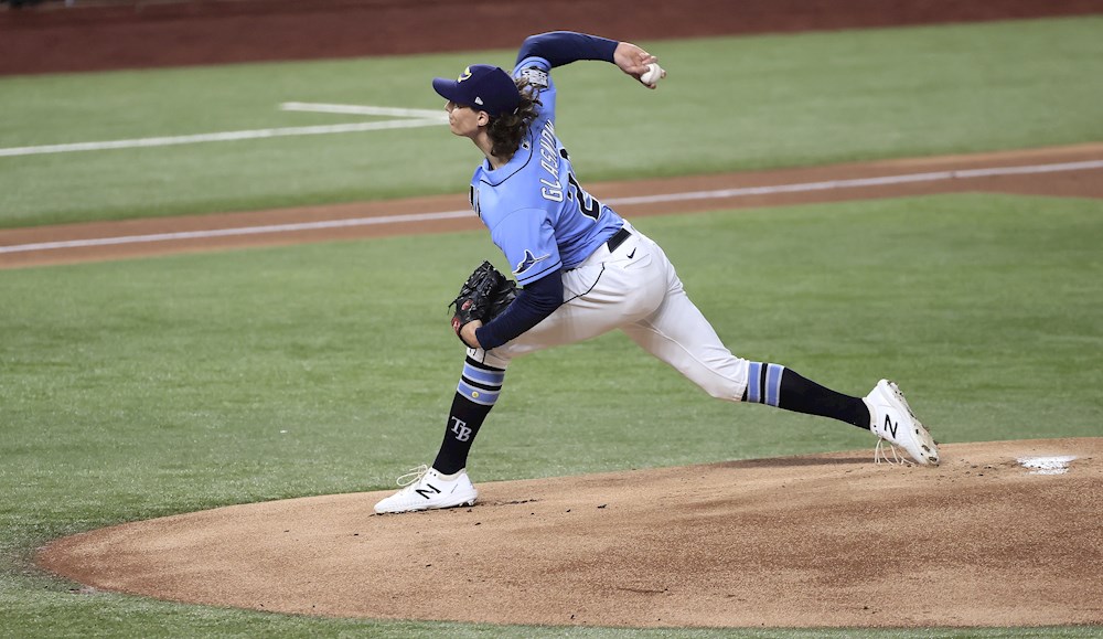 Glasnow y Zunino se combinan en la victoria de los Rays