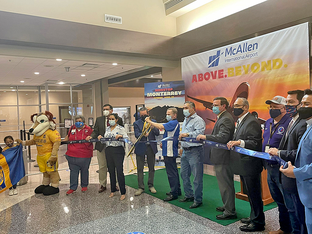 Aeromar inauguró vuelo directo  entre McAllen y Monterrey