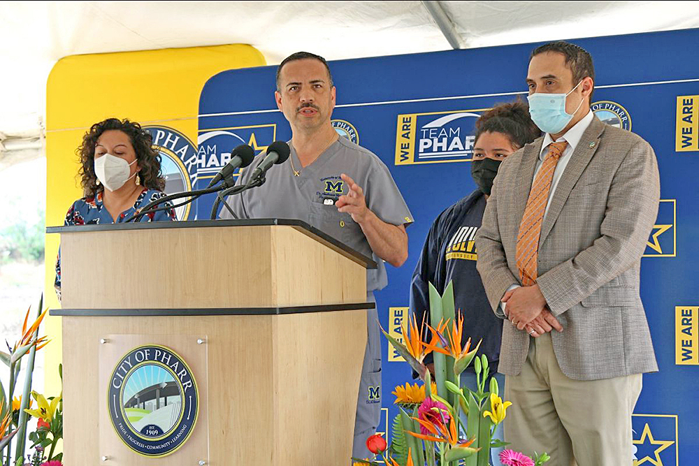 Pharr inicia construcción de obra de Retención de Agua y parque para perros