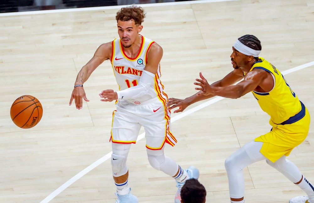 Ante los Pacers, Young y Capela ponen de nuevo a los Hawks en el camino ganador