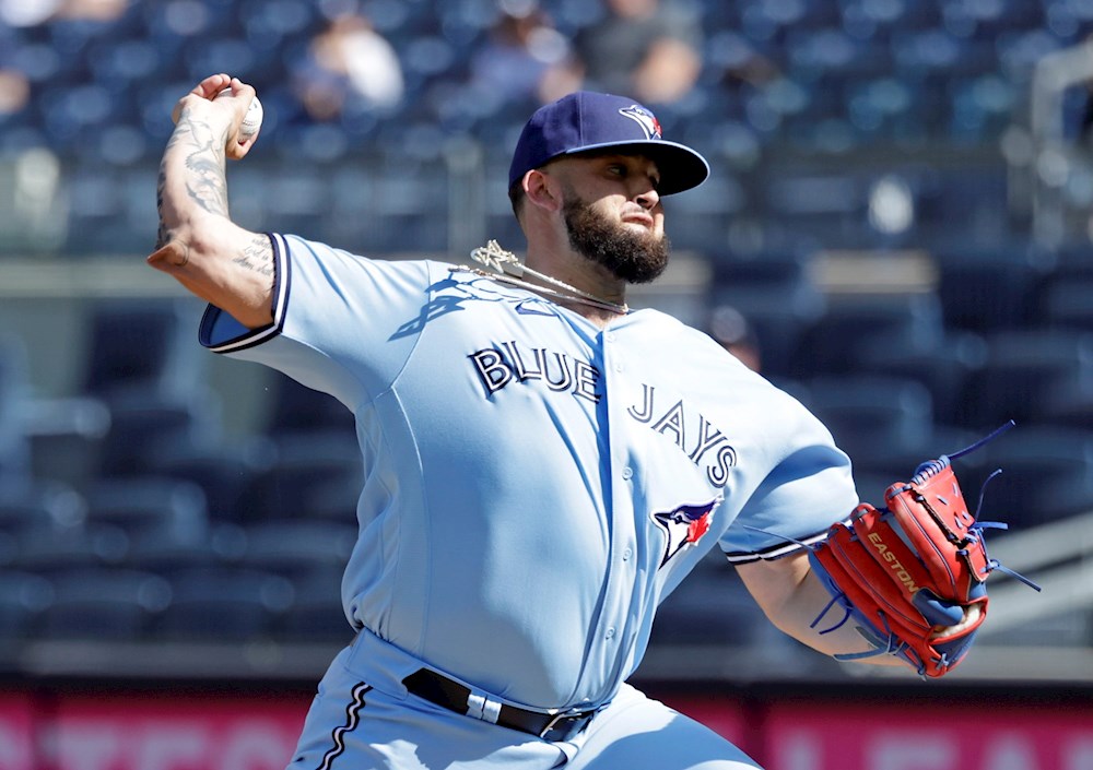 Debut de ensueño de Alek Manoah con los Azulejos ante los Yanquis