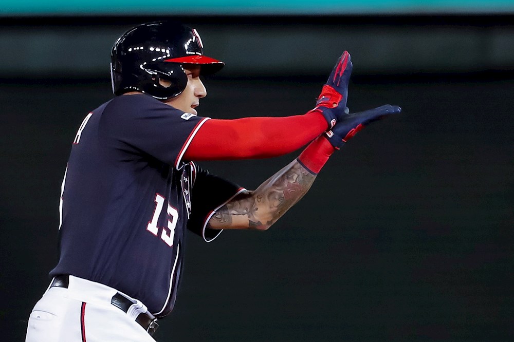 11-3. Cabrera y Ahmed castigan con jonrones a los Marlins en el triunfo de los Diamondbacks
